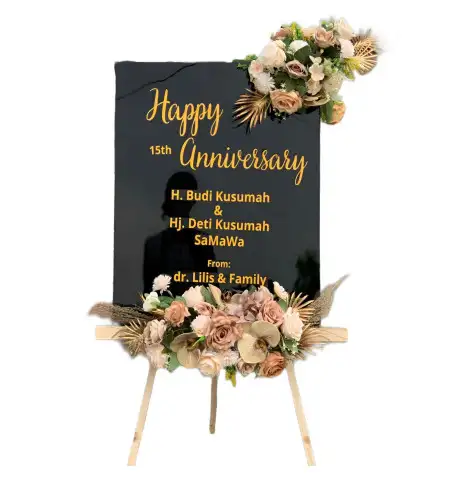 Papan Bunga Akrilik Tegalaren